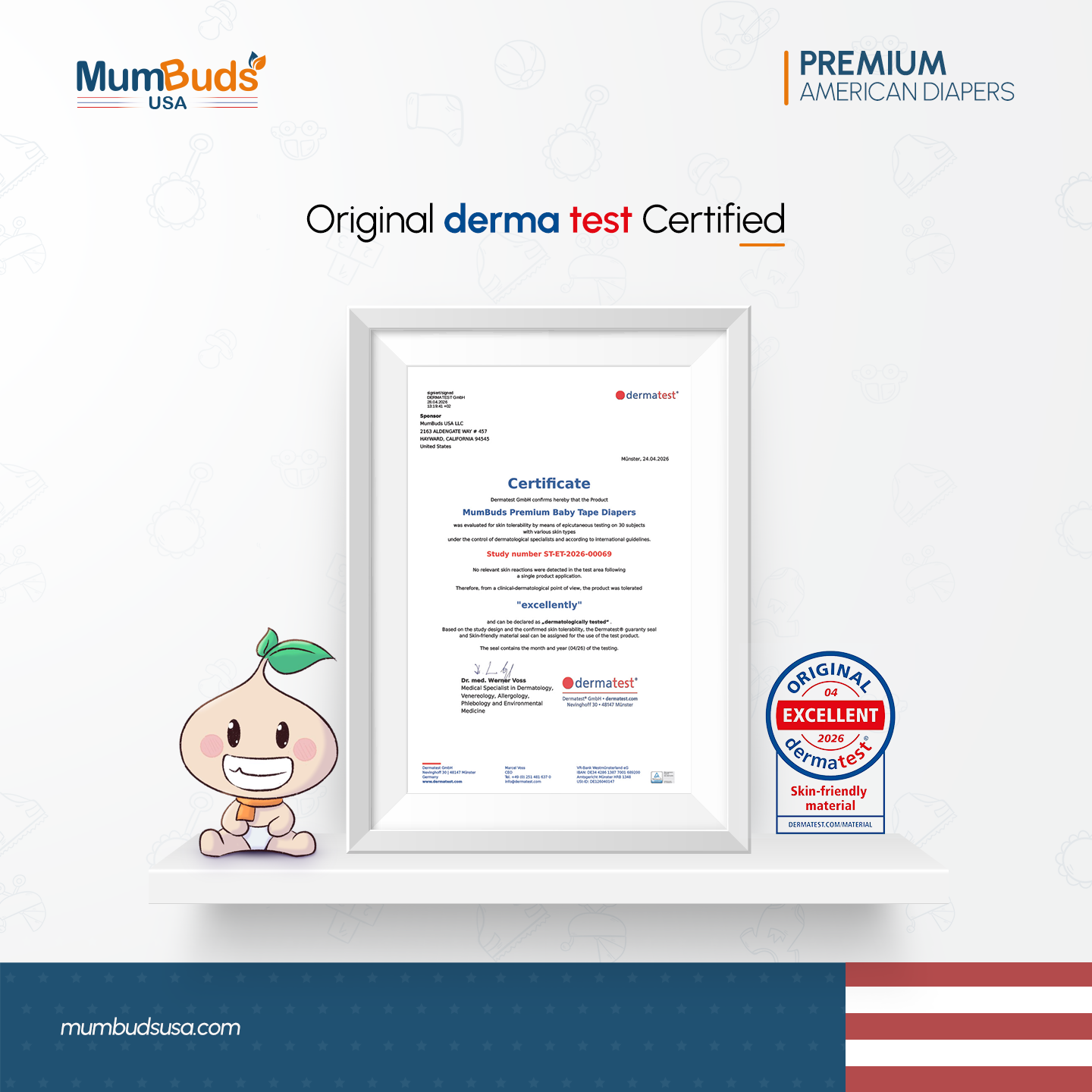 Now Derma Test Certified
